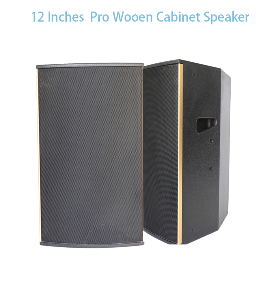 12 inches wood speaker