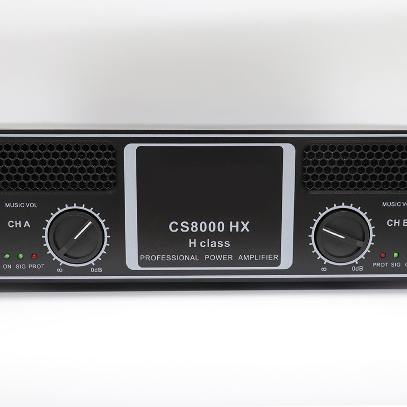 The New 800W*2 two channel multiple interconnections Amplifier for professional music, CS-8000HX