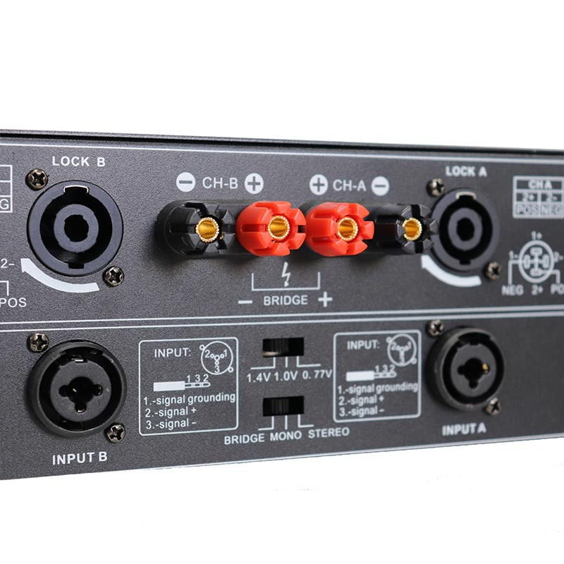 Factory wholesale 2 Channel 250W Audio Amplifier for Stage, Meeting Room and KTV, FC-A2500