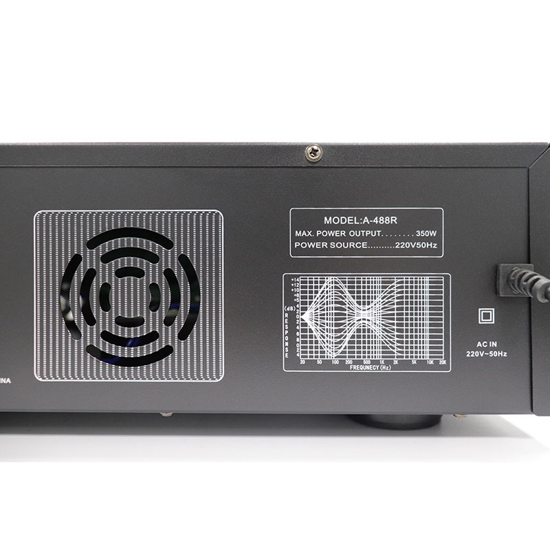 New Trend 50W*2 100W Dual channel Multiple microphone links Household Amplifier for singing, A-488R