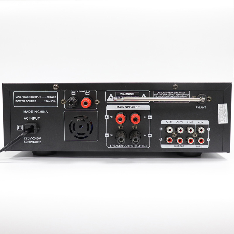 Custom Label BT 5.0 Mini Audio Amp 25W Dual Channel Hi-Fi Digital Power Amplifier for Home, FC-A367R