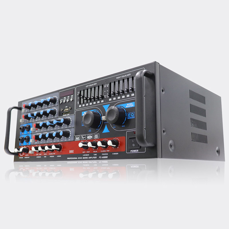 Stock Available 200W tone tuning audio mixing Amplifier for Instrument vocalization,FC-A6000