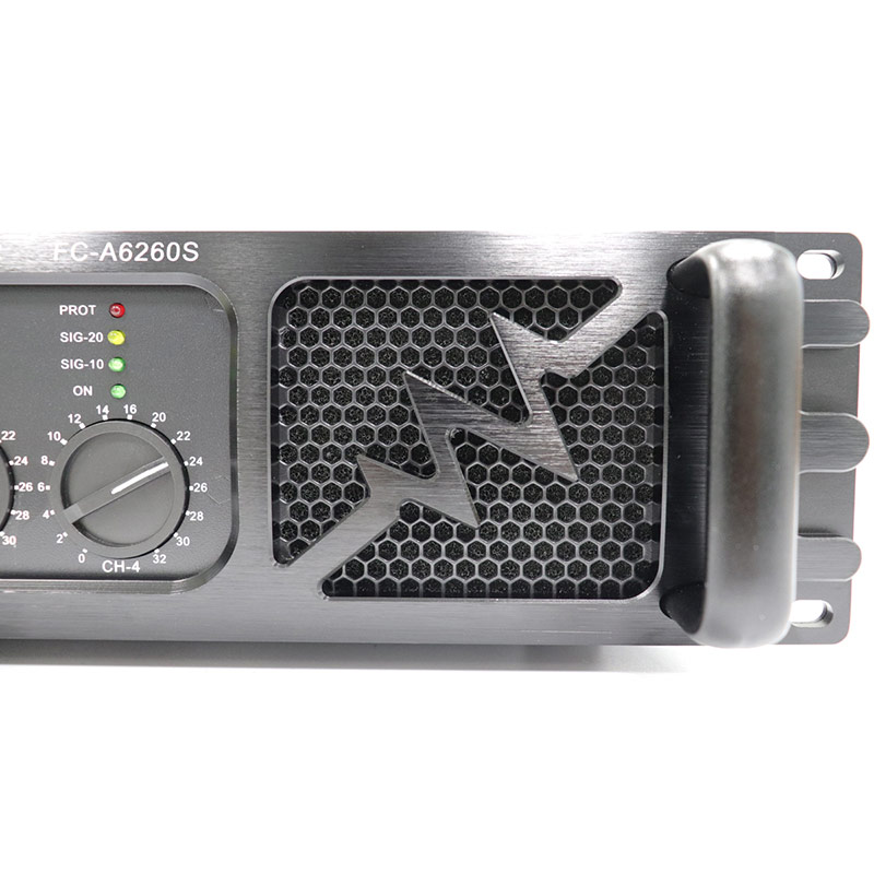 4 Channel 250W Power Amplifier, Audio Power Amplifier, Sound  Amplifier, FC-A6260S