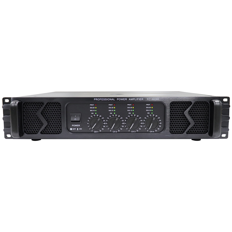 Direct wholesale of manufacturers 4.0 Channel 250w Posterior stage Professional Power Amplifier, FC-A6260