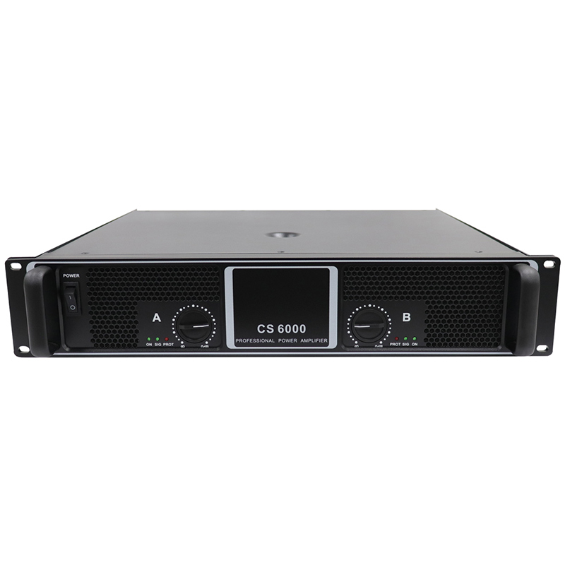 high-quality 2 Channel 600W Amplifier speaker Pro Audio Equipments for bars, CS-6000