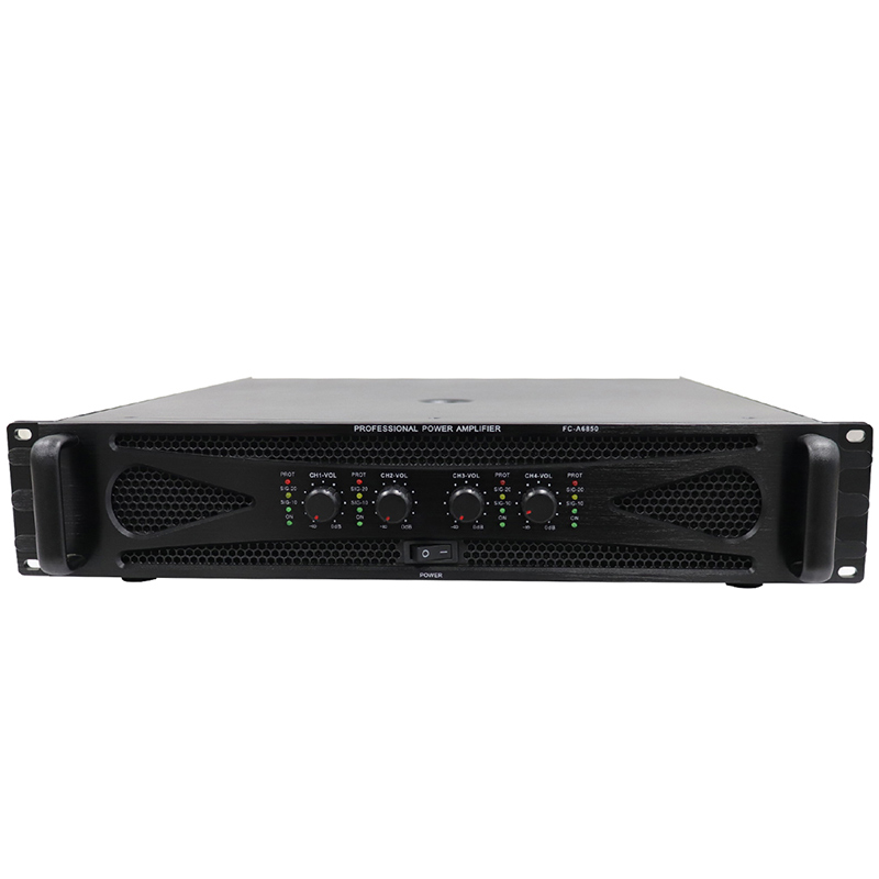 high power 4 Channel 600W Professional Power Amplifier, Professional Stereo Amplifier, FC-A6850