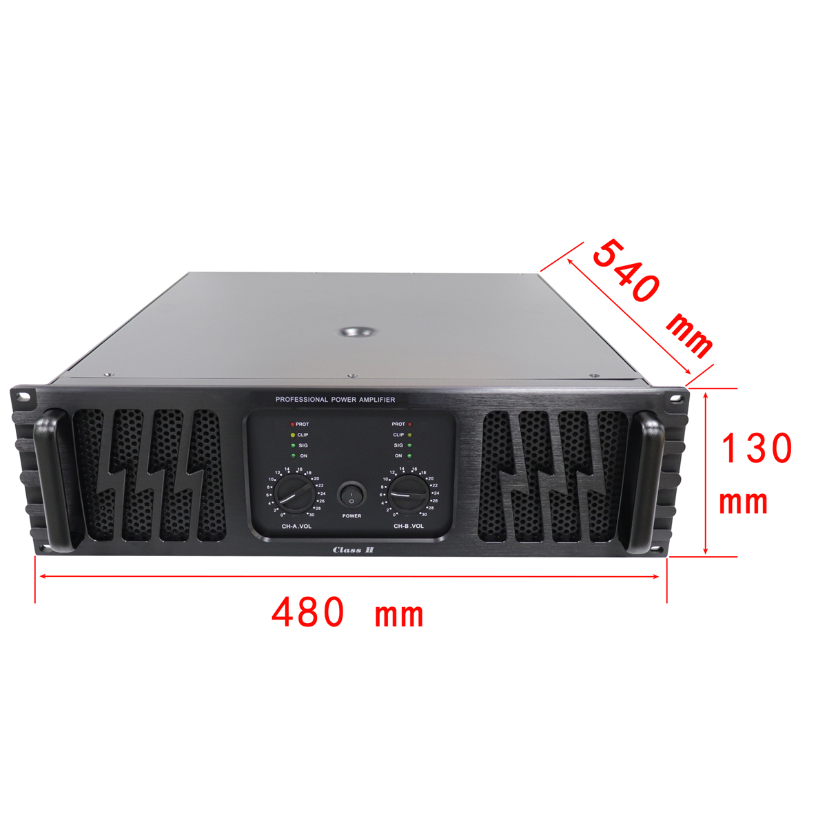 Rayyu Amplifier Factory OEM wholesale 3U high power pure rear audio system HX31500